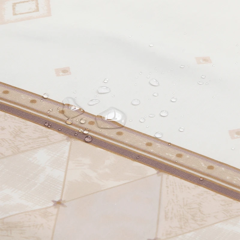 Водонепроницаемая занавеска для душа с крючками из полиэстера ванной комнаты