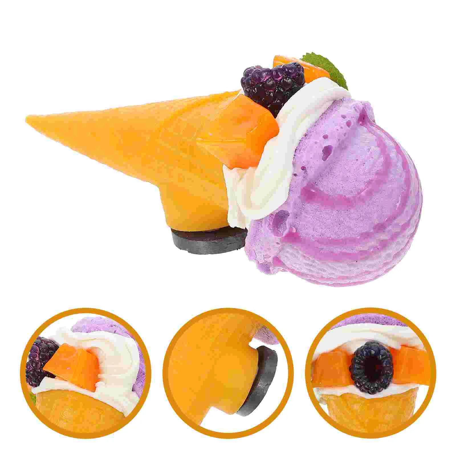 

Fake Ice Cream Prop Ice Cream Dessert Ice Cream Display Prop Fake Plaything