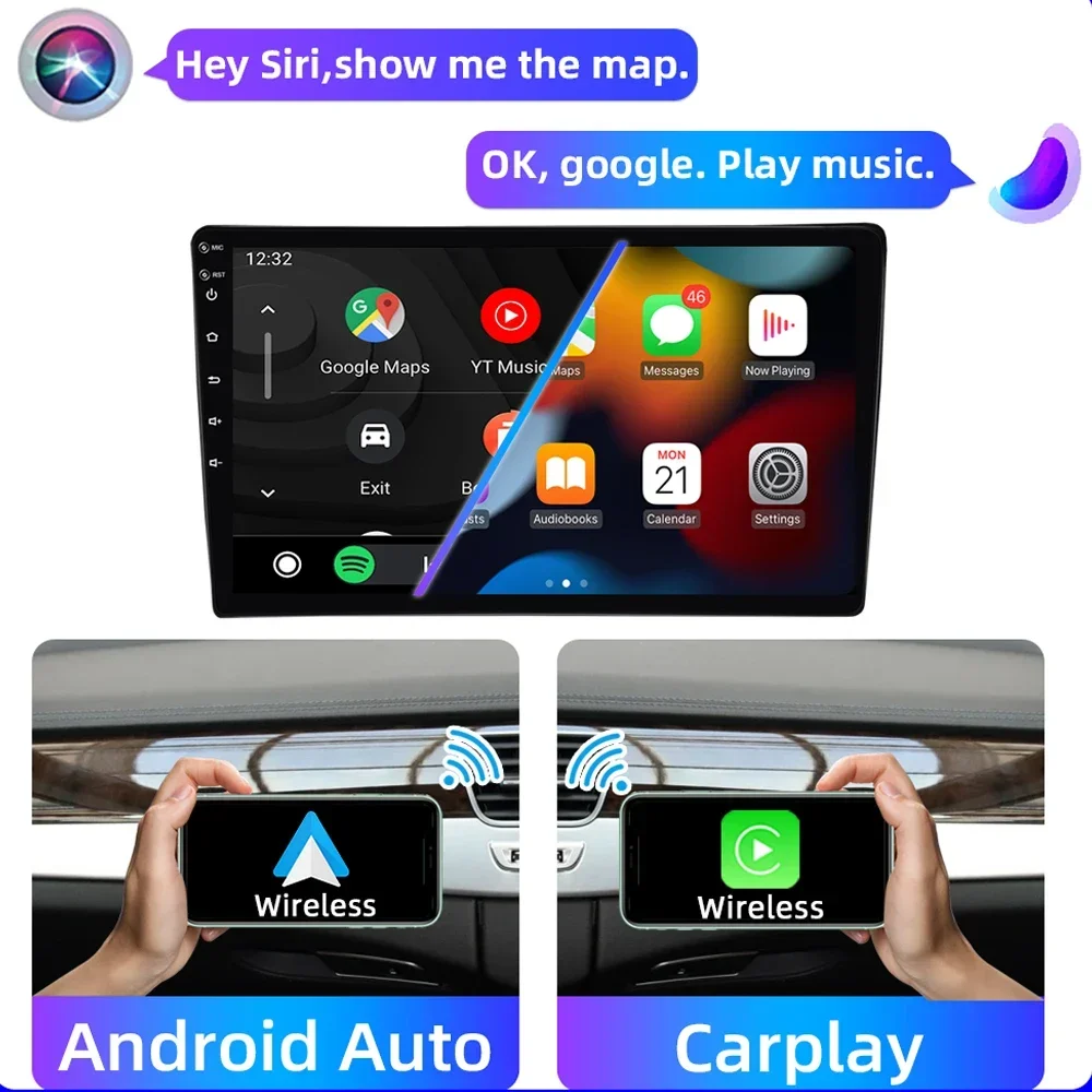 Автомобильный радиоприемник Android 14 для Toyota Avanza 2018 навигация GPS стерео