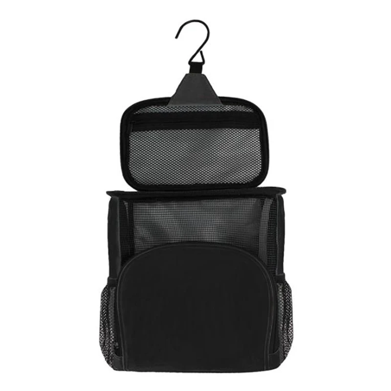 

Portable Shower Caddy,Hanging Toiletry Bag,Large Capacity,Water-Resistant Easy Dry,Breathable Mesh Toiletry Shower Tote