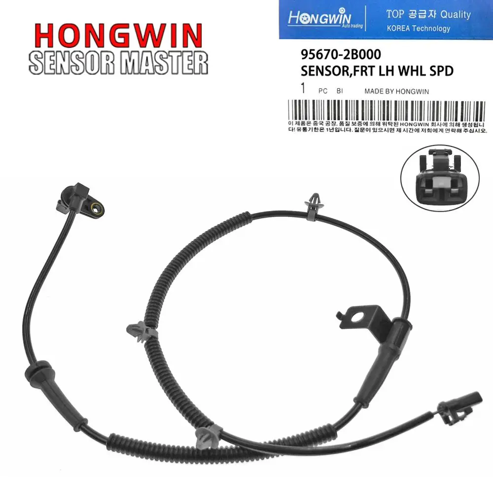 Датчик скорости колес 95670-2B000 95671-2B000 95680-2B000 95681-2B000 для Hyundai Santa Fe 2007 2008 2009