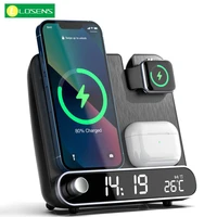 3 in 1 wireless charger stand for iphone 13 12 11 pro max mini iwatch airpods qi fast charging dock station wireless chargers