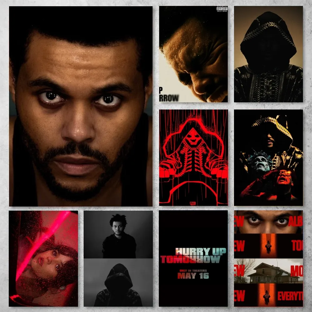 Hurry Up Tomorrow Weeknd Постер