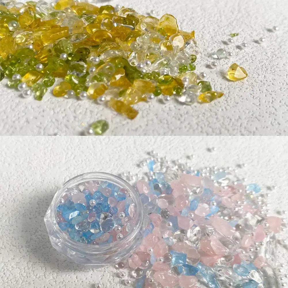 

Diamond Mixed Designs Irregular AB Gems Manicure Accessories Nail Jewelry Nail Rhinestones Nail Art Decorations