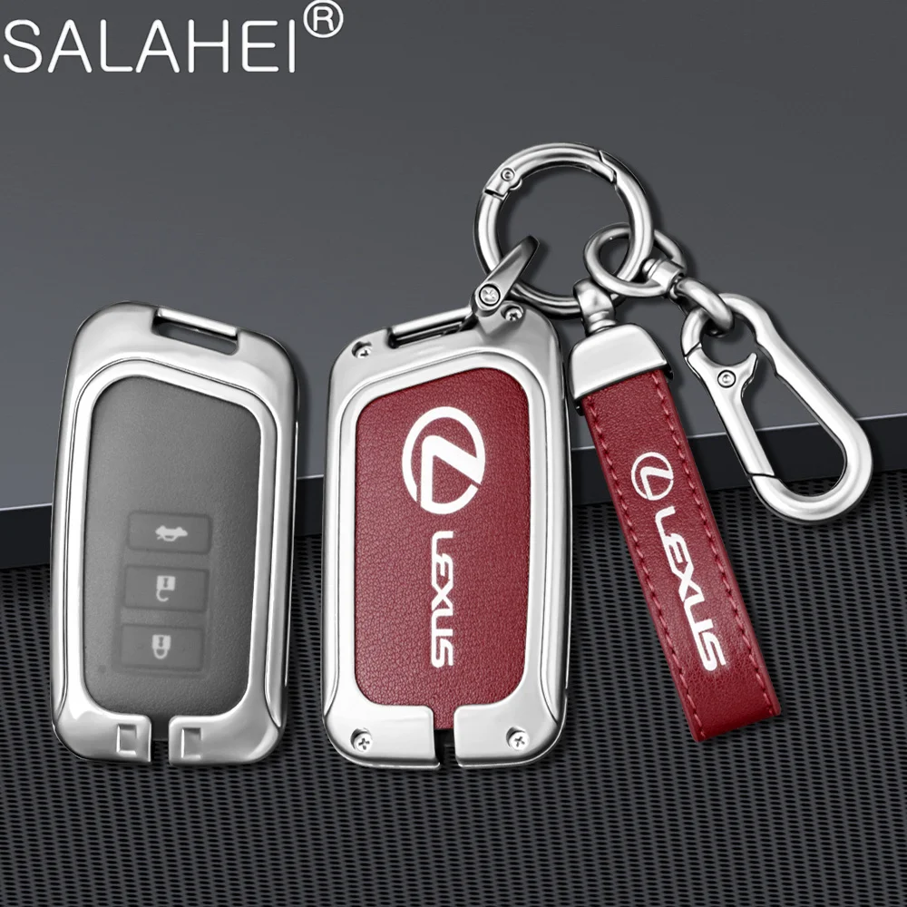 

Car Key Case Cover Smart Remote Zinc Alloy Shell For Lexus NX GS RX IS ES GX LX RC 200 250 350 LS 450H 300H Keychain Accessorise