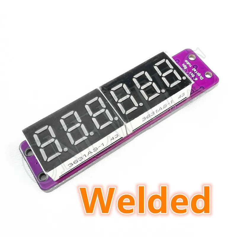 MAX7219 0 36-дюймовый 6-битный цифровой светодиодный дисплей 7-сегментный модуль 5