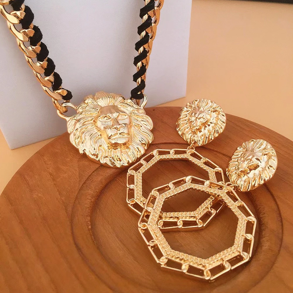 Элегантный подарок искусственный сплав цинка стильная голова льва