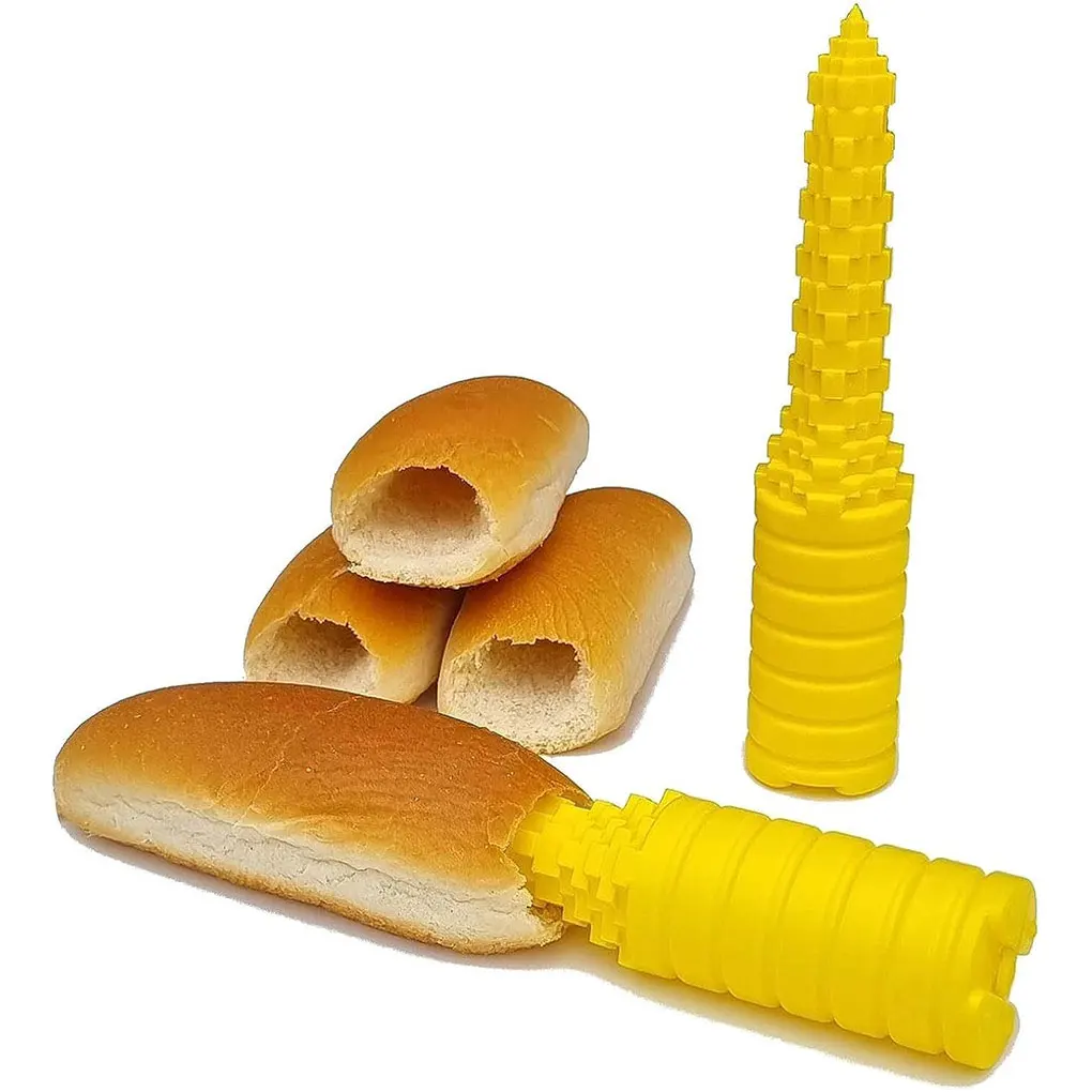 

Practical Hotdogger Bun Drilling Hot Dog Bun Driller Driller