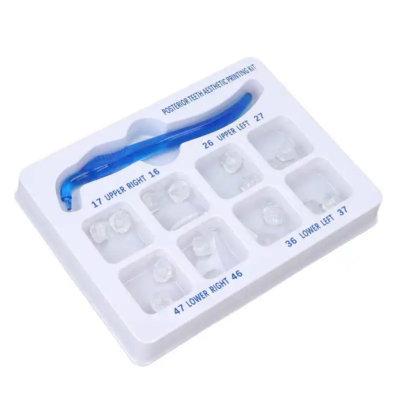 

Накладные зубы, набор для эстетической печати зубов, резиновый стоматологический ортодонтический инструмент для реставрации, Стоматологические принадлежности для зубов