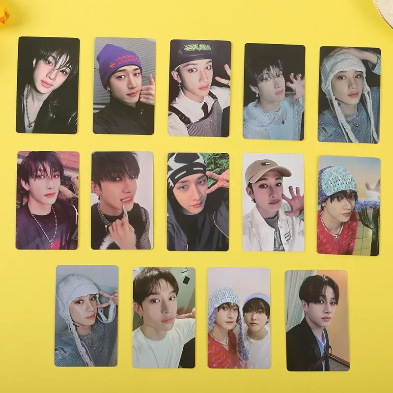KPOP Stary ATE LOMO Card Felix Hyunjin Фотокарточки Seungmin Han Changbin Lee Know I.N Bangchan Photo Открытка Коллекция