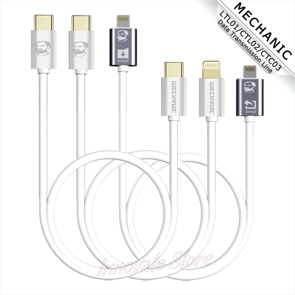 

Кабель передачи данных MECHANIC LTL01 CTL02 CTC03 Lightning на Lightning Type-C
