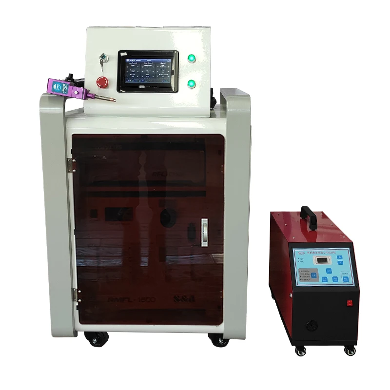

Laser Max 1000w 1500w 2000w QILIN V20 double pendulum handheld fiber laser welding machine