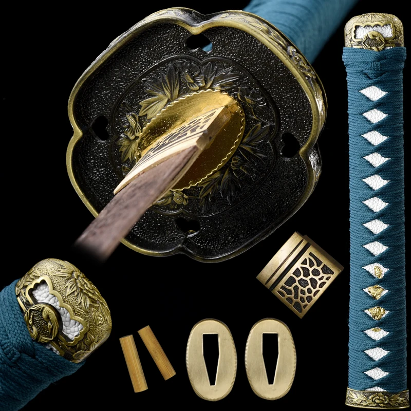 

Набор деталей для рукояти катаны MASAHIRO