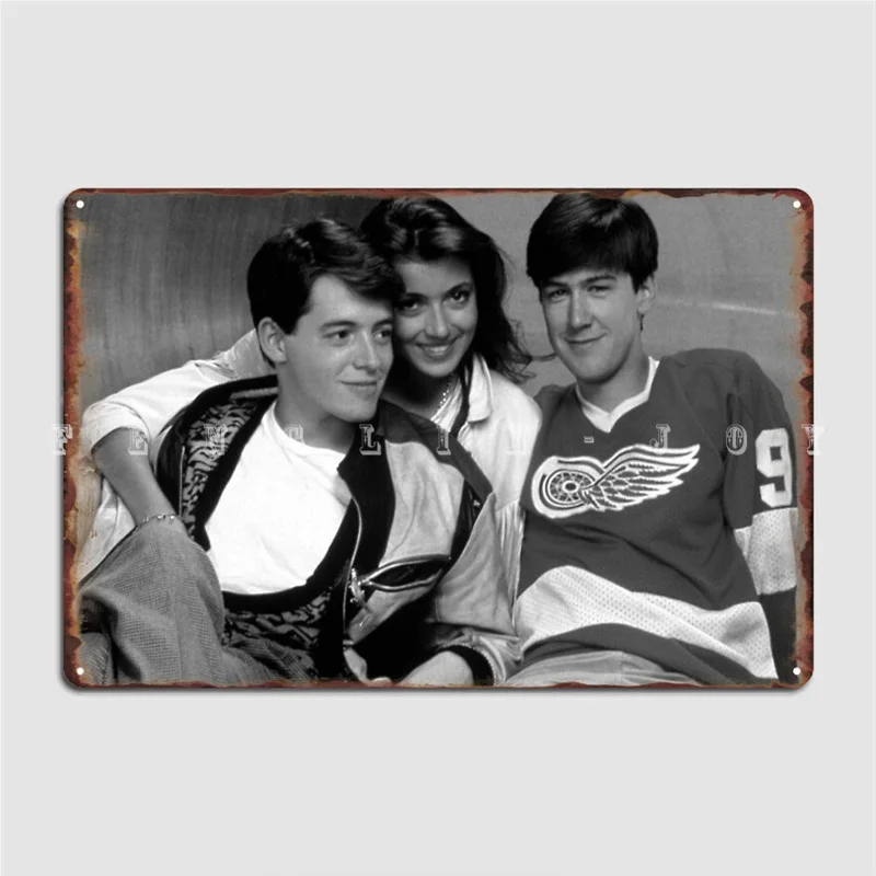 

Ferris Bueller Metal Sign Wall Cave Club Bar Create Plaques Tin Sign Poster