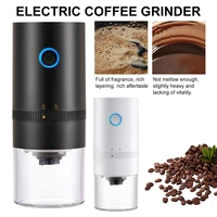 electric coffee grinder charge profession portable ceramic grinding core coffee beans grinder rechargeable espresso