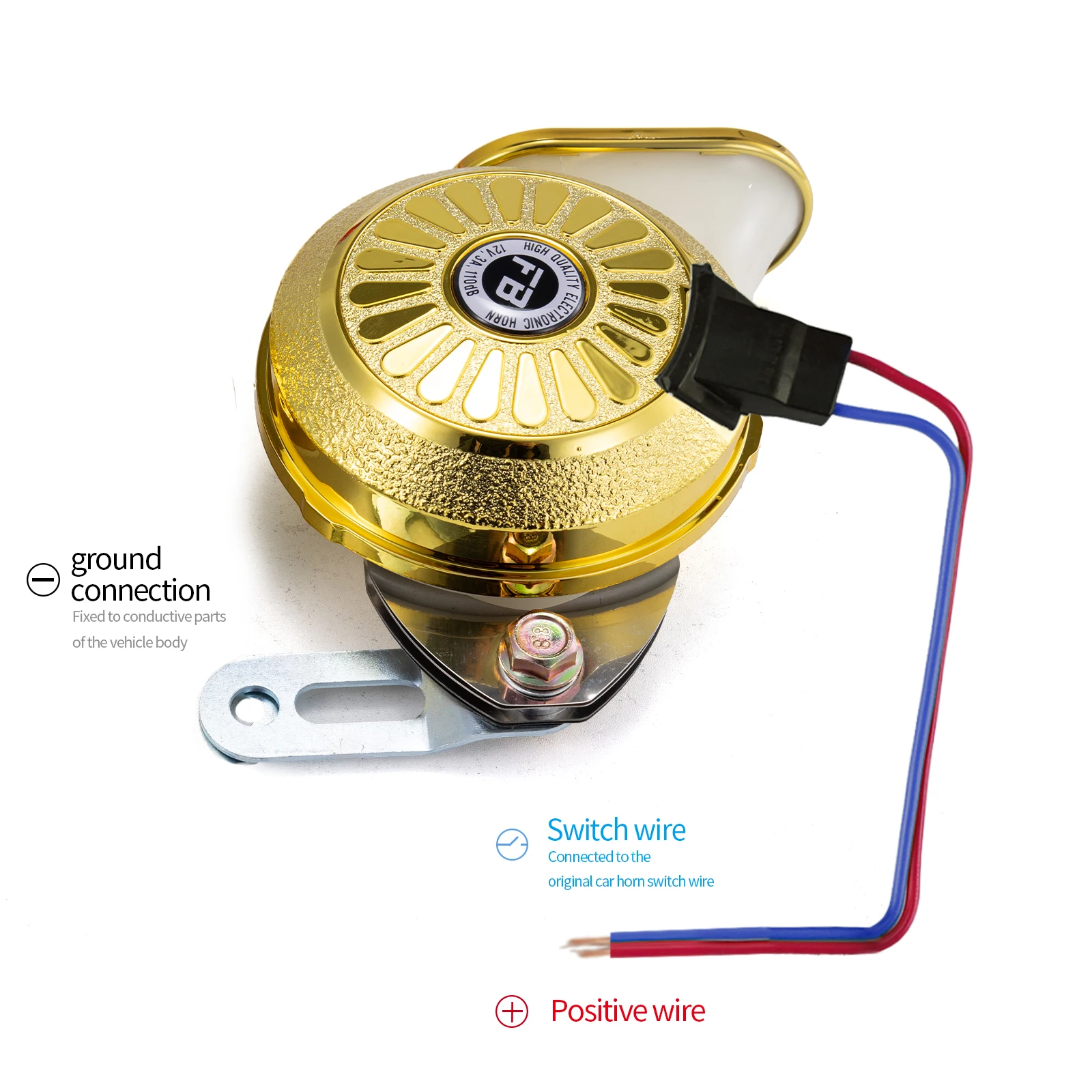 Автомобильные звуковые сигнала FARBIN супер громкий звуковой сигнал с 3 звуками 130