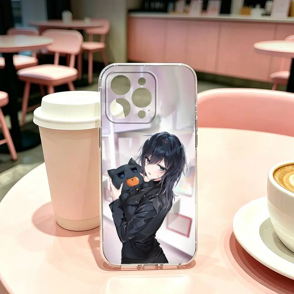 Стильный чехол I-Ishimi Yokoyama для iPhone 17, 16, 15, 14, 13, 12, 11 Plus, Pro Max, мягкий прозрачный чехол (art.: 3920dbcd3fce9) - 3920dbcd3fce9