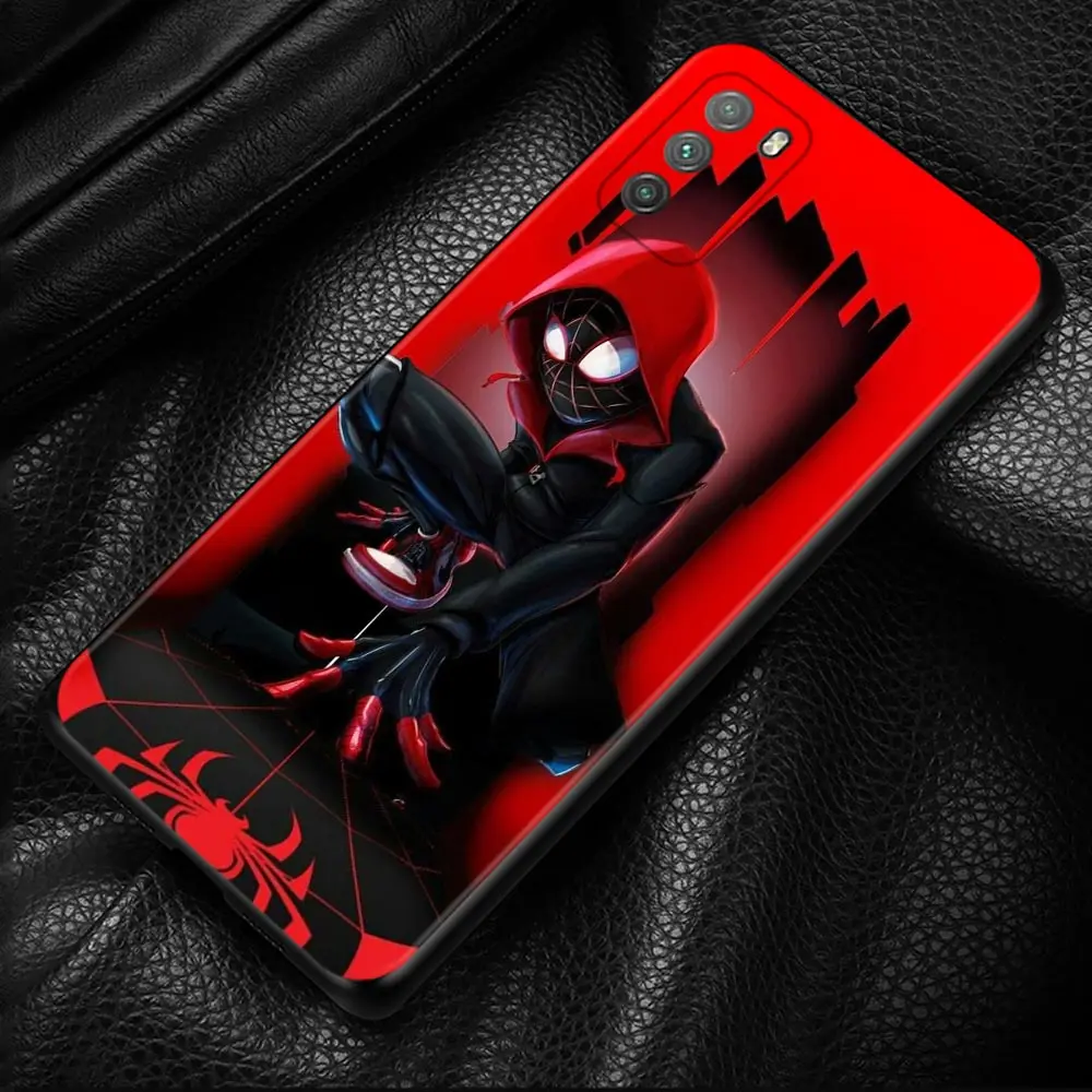 Для Xiaomi PocoX3NFC Poco M3 M4 X3 Pro F3 GT X3Pro X3GT для Mi 12 11T 11 9T Note 10Lite чехол Marvel Человек-паук 3 том