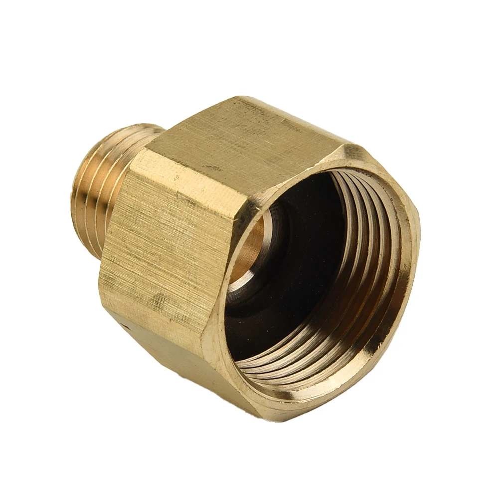 

Joint Adapter Hose Leak proof Pressure Rotatable Washer 1.18inch 3cm Brass Connector Female to male For Golden