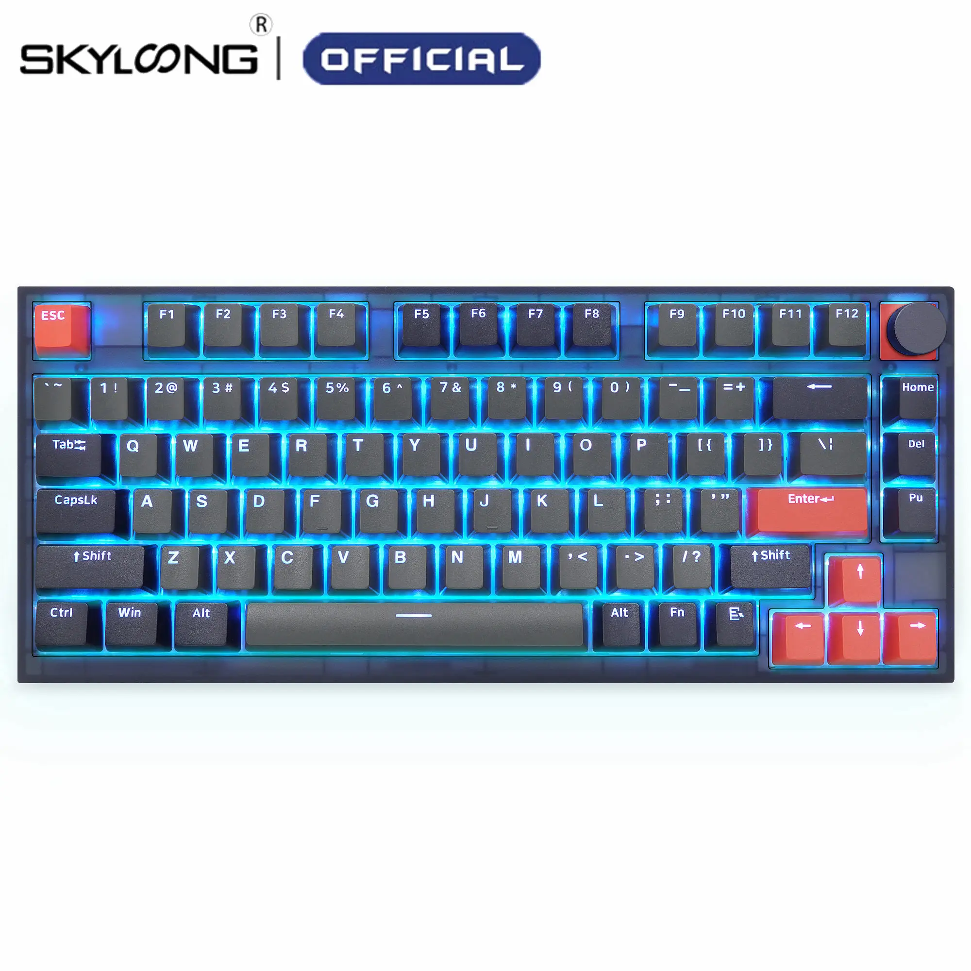Клавиатура Механическая игровая Skyloong GK75 80 клавиш 75% игровые аксессуары горячие