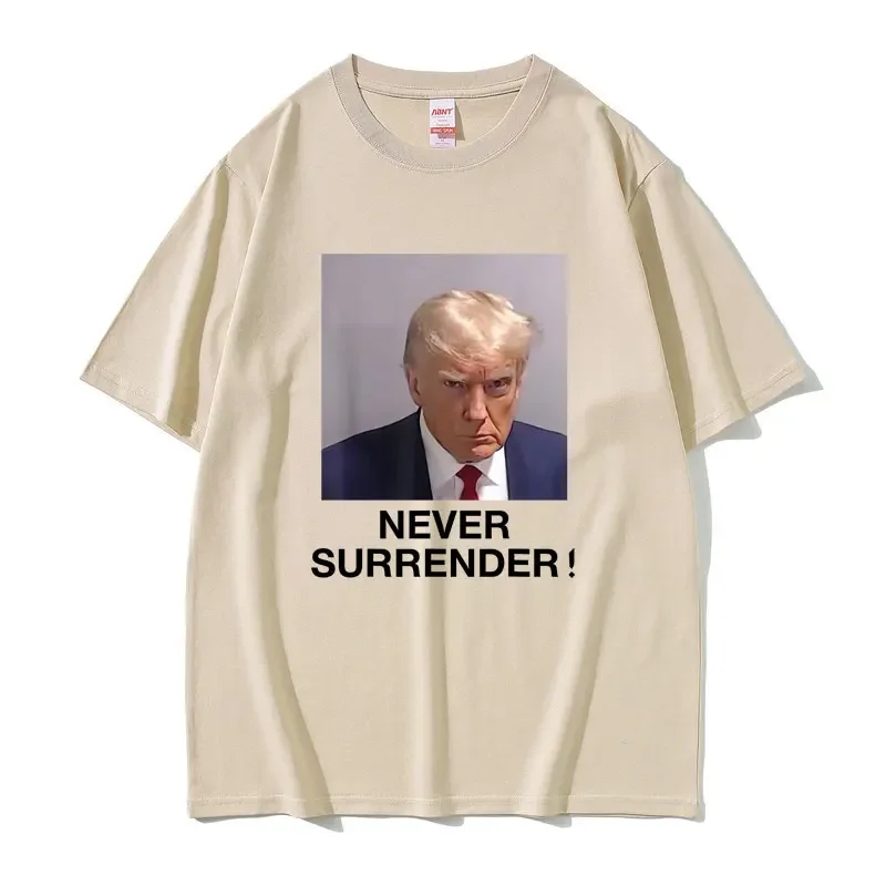 Футболка Mugshot Мужская/женская с забавным Дональдом Трампом повседневная