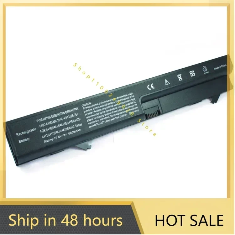 Подходит для 9-ядерного аккумулятора ноутбука HP 4410S 4411S 4415S 4416S 4410T Db90