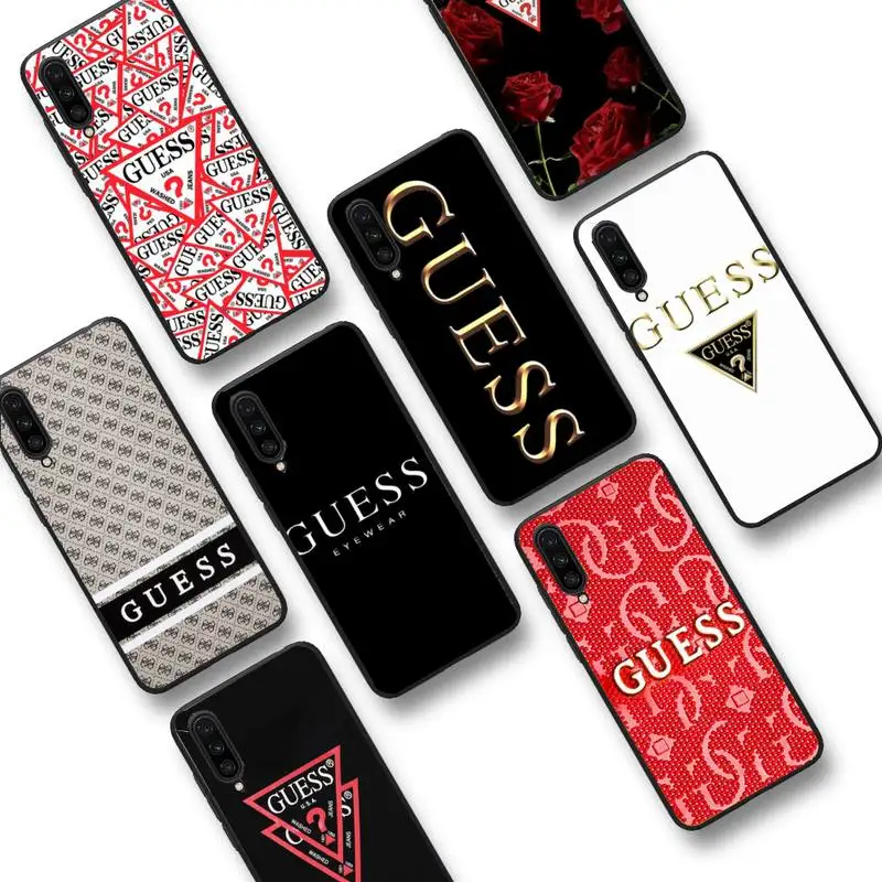 

Fashion Trend GUESS Phone Case For Xiaomi mi9 mi8 F1 9SE 10lite note10lite Mi8lite xiaomi mi5x
