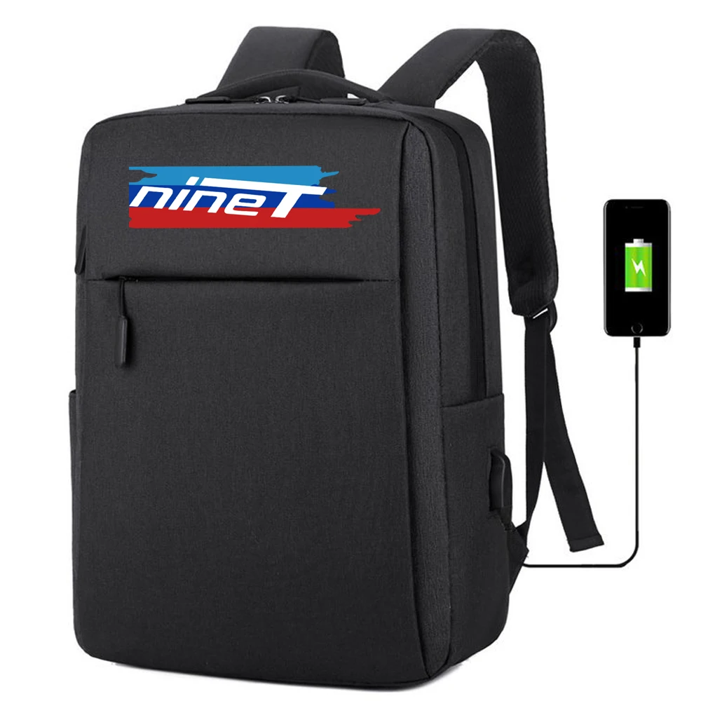 FOR nineT New Waterproof backpack with USB charging bag Men's business travel backpack