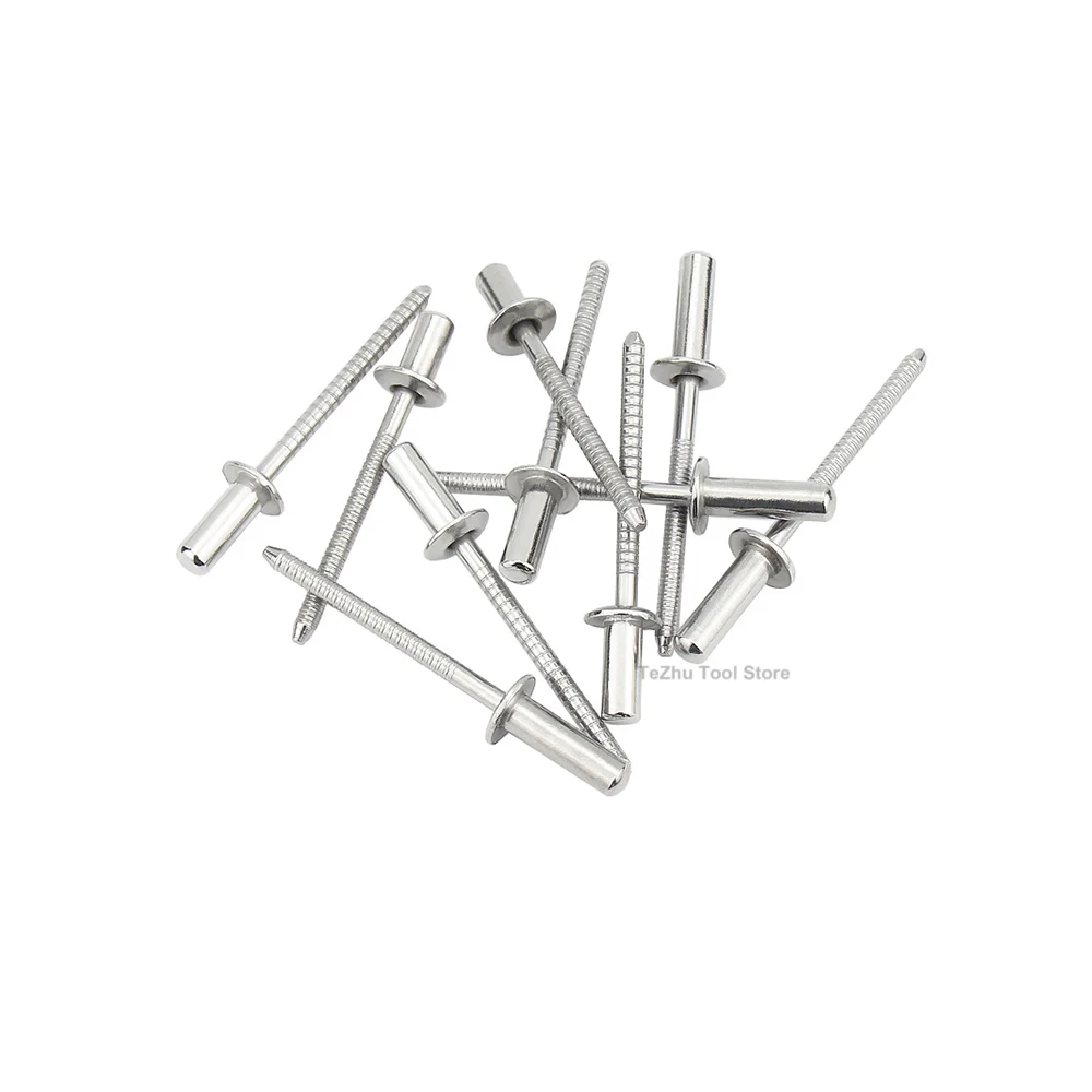 Заклепки из нержавеющей стали 304 с замкнутой круглой головкой водостойкие