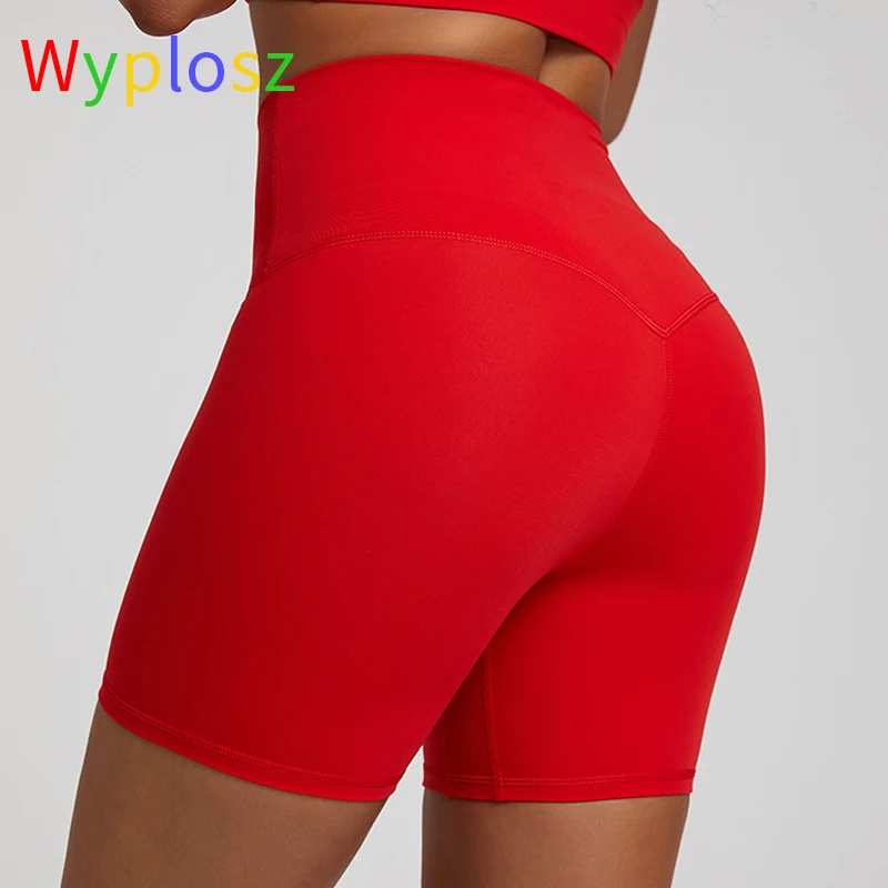 Wylosz Shorts Gym Women Clothing Yoga Fitness Sportswear Workout Running Ultra High Elasticity Push Up Hip Quick-Drying Tight