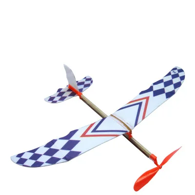 

Children Love Interesting Elastic Rubber Band Airplane Powered DIY Foam Plane Model Kit Aircraft for Kid Gift Toy