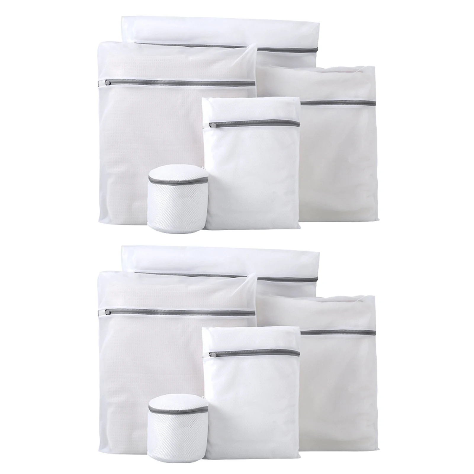 

10pcs Shoes Laundry Bag For Washing Machine Jeans Coats Anti Fade Odorless Lightweight Large Capactiy With Zips Carpets Portable
