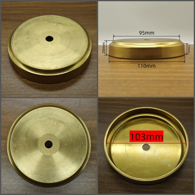 

Латунная настольная лампа Calla&Allan