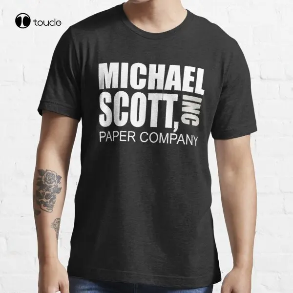 

Michael Scott Paper Company - The Office T-Shirt Mens Athletic Shirts Custom Aldult Teen Unisex Digital Printing Tee Shirts