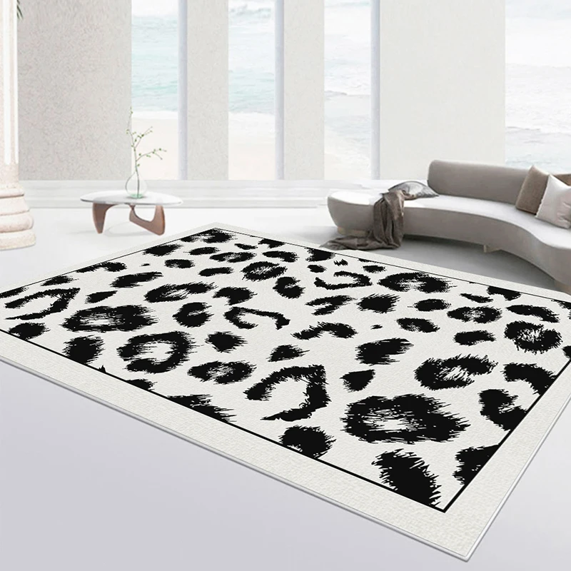 

Modern Minimalist Bedroom Decor Striped Carpet Thick Non-slip Lounge Rug Home Plush Floor Mat Large Area Carpets for Living Room
