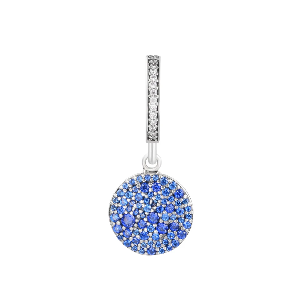 

CKK Bead Classic Elegance with Royal Blue CZ Charm Silver 925 Beads Fit CKK Charms Silver 925 Original Bracelet Kralen DIY