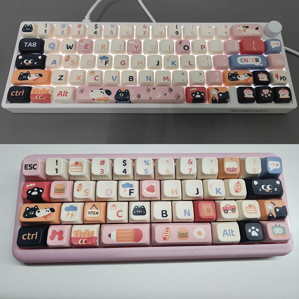 Колпачки для ключей 141 клавиш MDA PBT F75 F87 F99 VGN XOA FOA