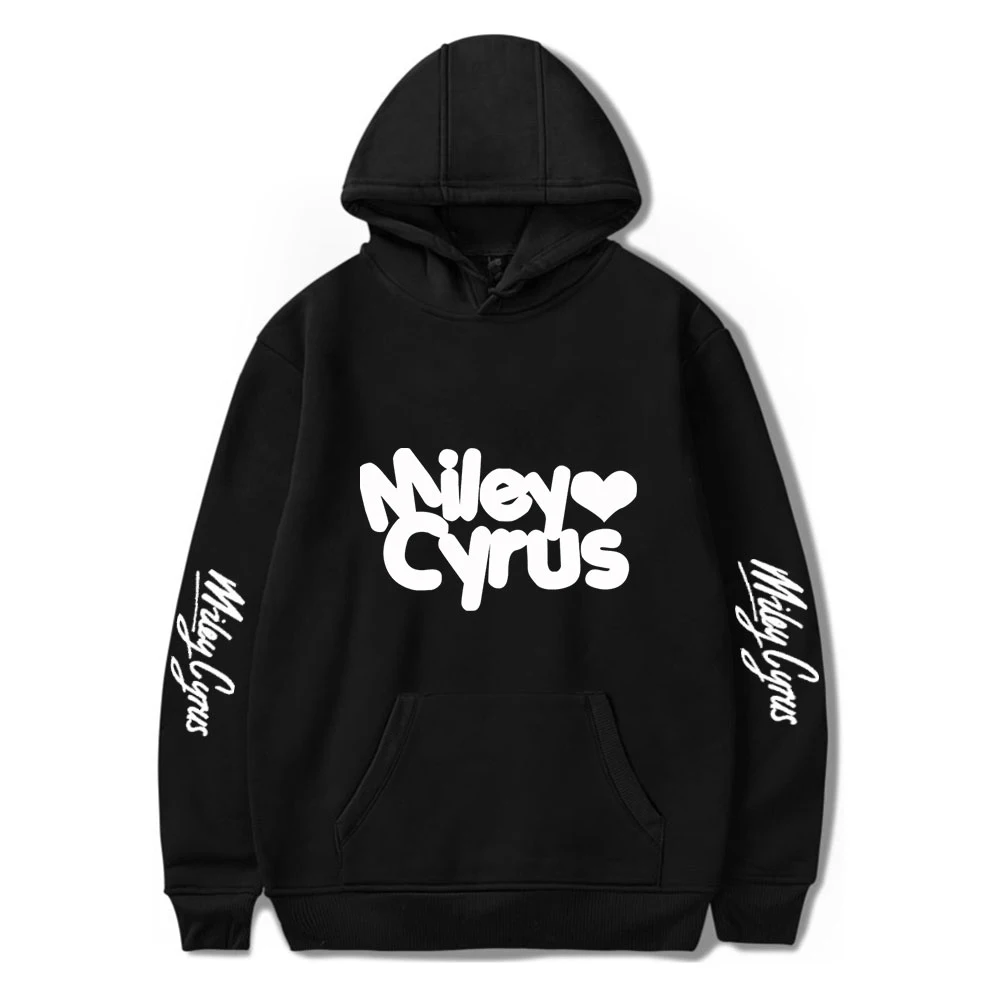 

Cyrus Hoodie Pop Singer Long Sleeve Women Men's Hoodies Harajuku Streetwear 2021 Young Star Trendy Style Clothes