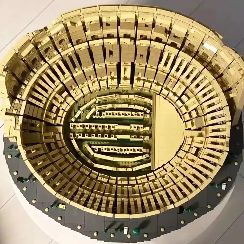 

9036pcs 86000 Movie Series The Italy Roman Colosseum Model Building Blocks Bricks Kids Toys For Children