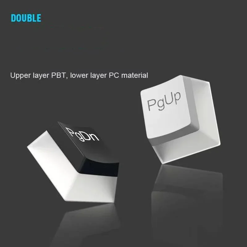 Колпачки для клавиш PBT Pudding 130 Колпачок OEM-профиля комплекта механической