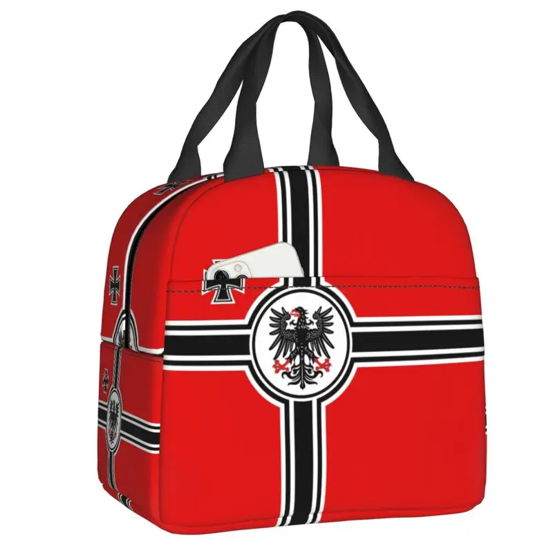 

Германская термальная изолированная сумка для ланча Империя Рейха DK, Женская немецкая гордость, портативный контейнер для ланча, контейнер для хранения еды, коробка для бенто