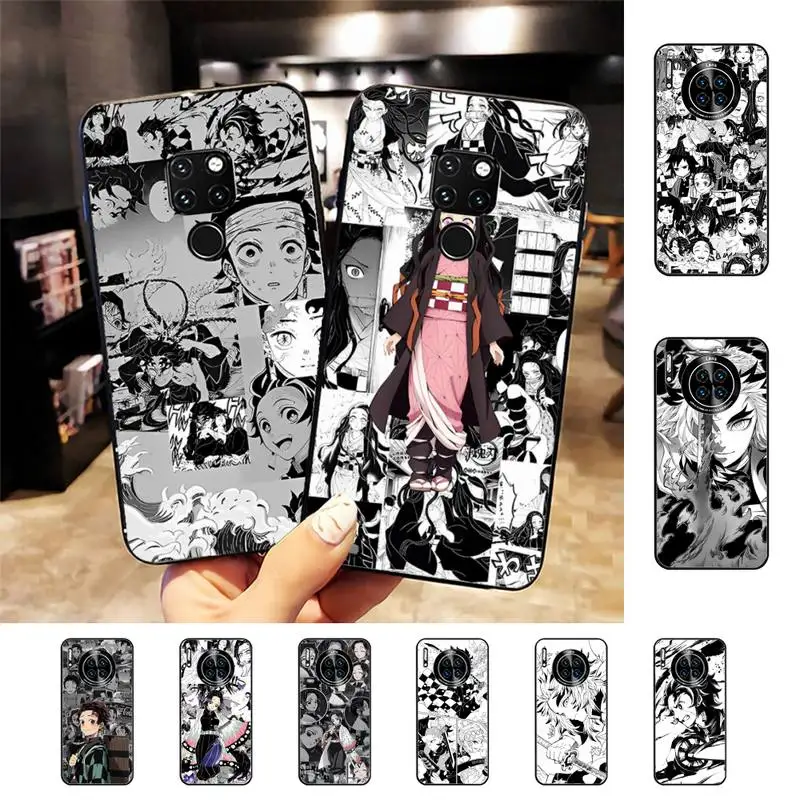 

Demon Slayer Phone Case For Huawei Nova 3I 3E mate 20lite 20Pro 10lite Luxury funda case