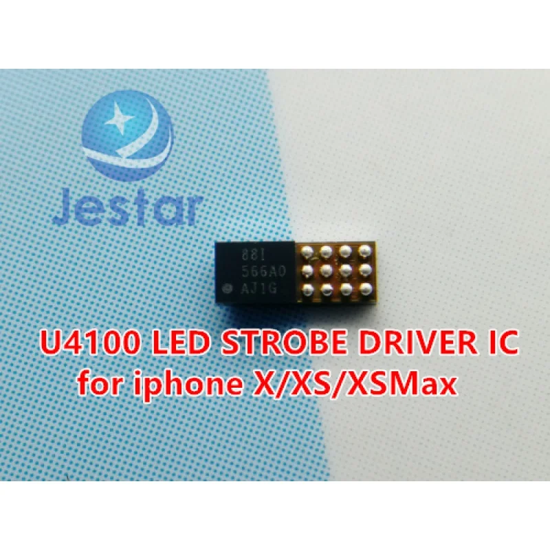 

5-50pcs/lot U4100 LM3566 LM3566A0 LM3566A0YFFR 566A0 566AO LED STROBE DRIVERS IC for iphone X XS XS-MAX XR