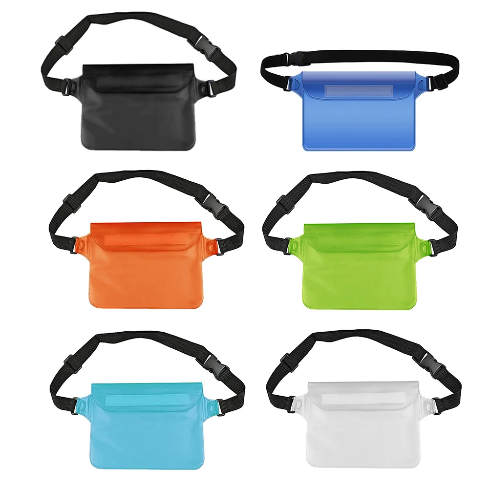 

Versatile Drift Diving Shoulder Bag Swimming Waist Pack Waterproof Crossbody Bag Underwater Mobile Phone Case Cover