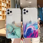 Мраморный прозрачный чехол для Huawei Honor 50 10i 20i 8X P30 P20 Nova 9 Pro Mate 20 P40 Lite E P Smart 2021 Y7 Y6 Y9 Prime 2019 TPU Capa