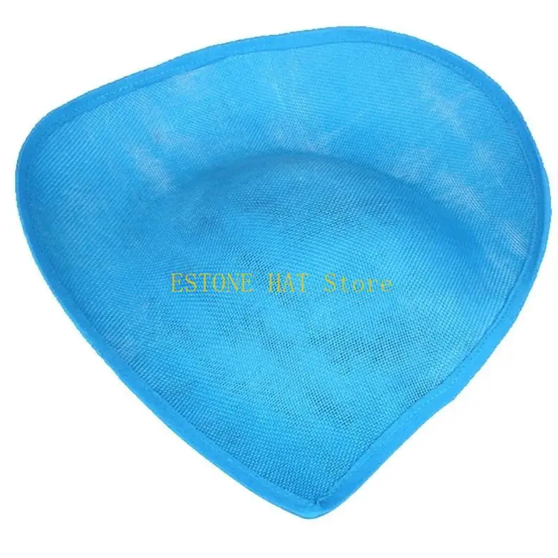 Фото 49MF Основание шляпы Sinamay Основание Fascinator Основание блюдца Основание Millinery Основание каплевидной формы Блюдце №4
