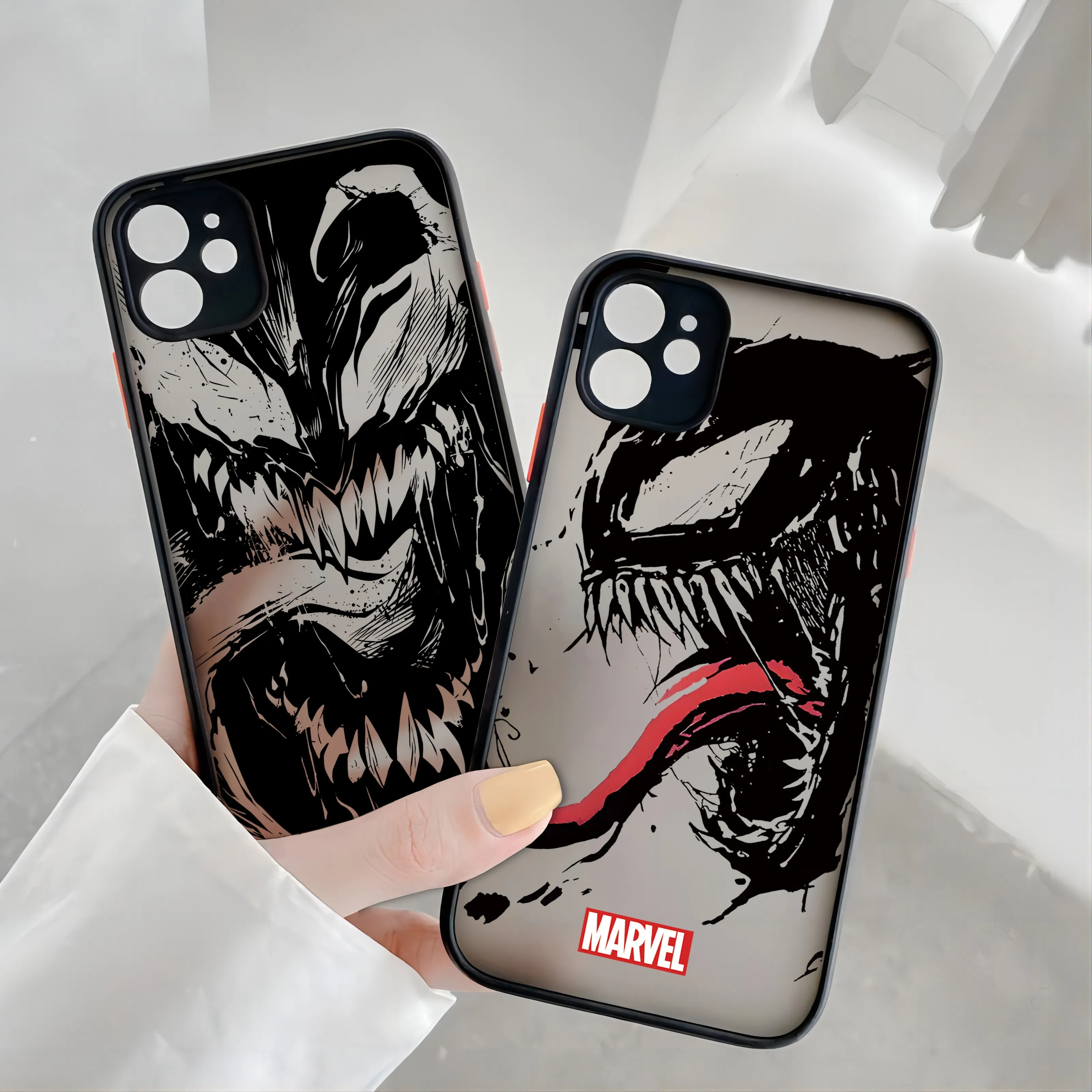 Cool Spiders Mans Venoms Hot Phone Case For Xiaomi Redmi Note 13 12 11 10 10C 10X 9 9A 9T 9C 8 7 Pro Plus 5G Matte Transparent