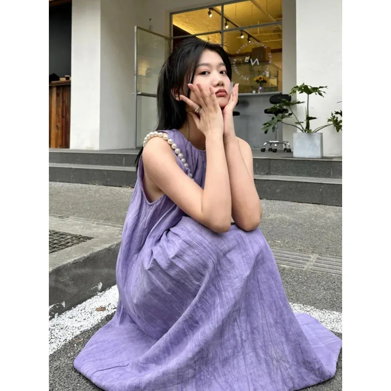 Женское цельнокроеное платье миди элегантное пляжное платье-миди для дня