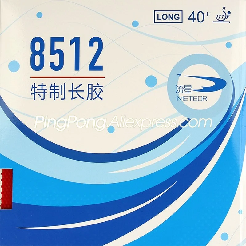 نيزك 8512 تنس طاولة مطاطية (Pips-long) بينغ بونغ toppaper (OX بدون إسفنجة)