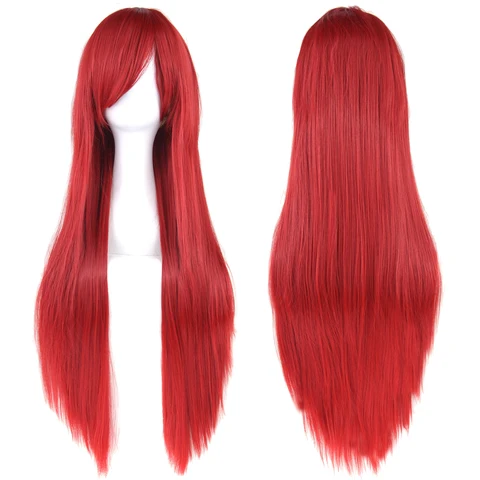 Soowee 36 цветов волнистый длинный парик из высокотемпературного волокна синтетические волосы розовые черные женские Искусственные волосы парики для косплея